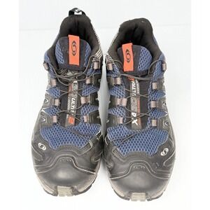 Salomon XA 3D Ultra 2 Trail Running Shoes Men's Sz 8 Blue Black Orange
